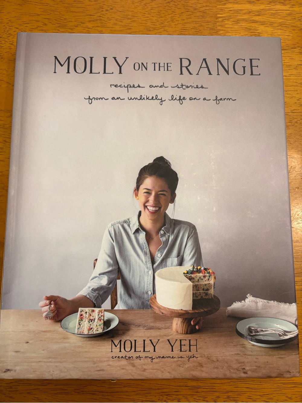 Molly on the Range Cookbook by - White Cover